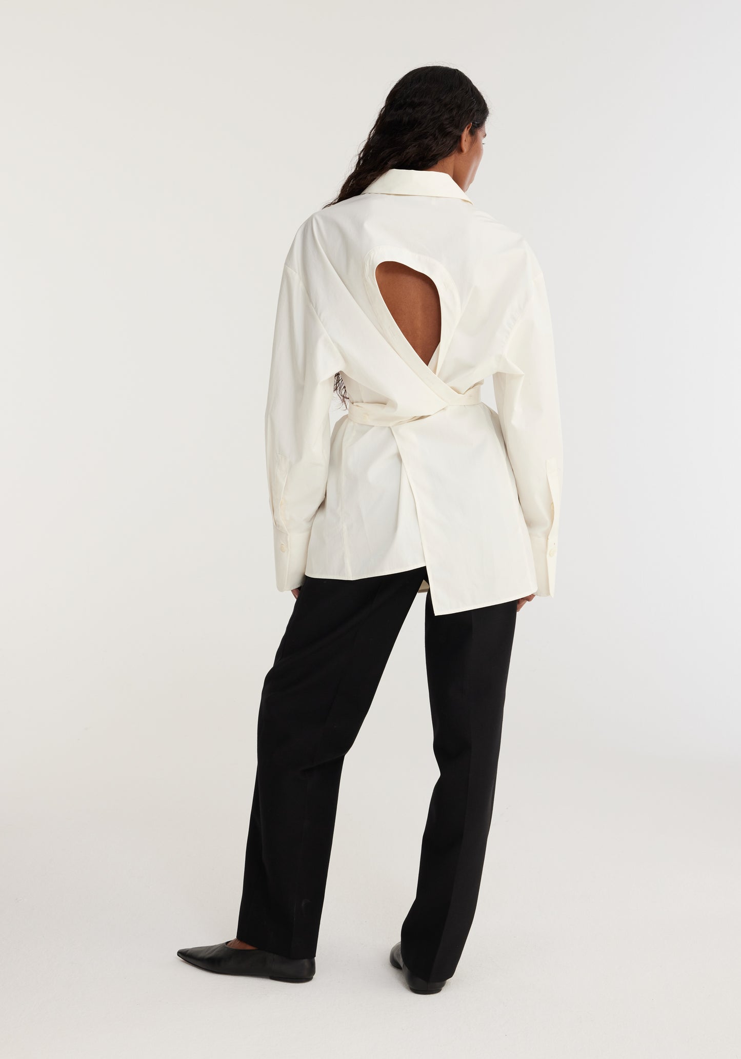 Open Back Shirt