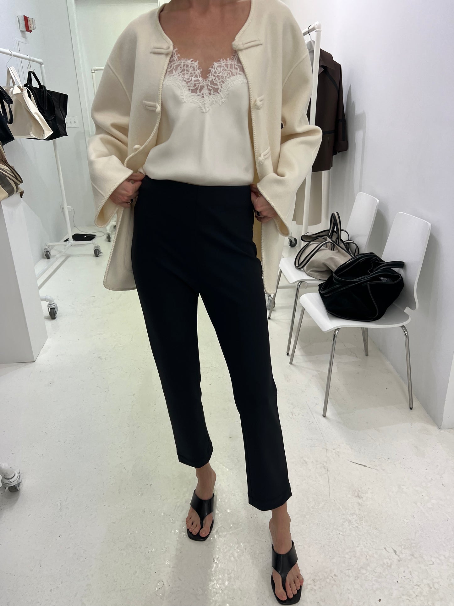Cigarette Leg Trousers