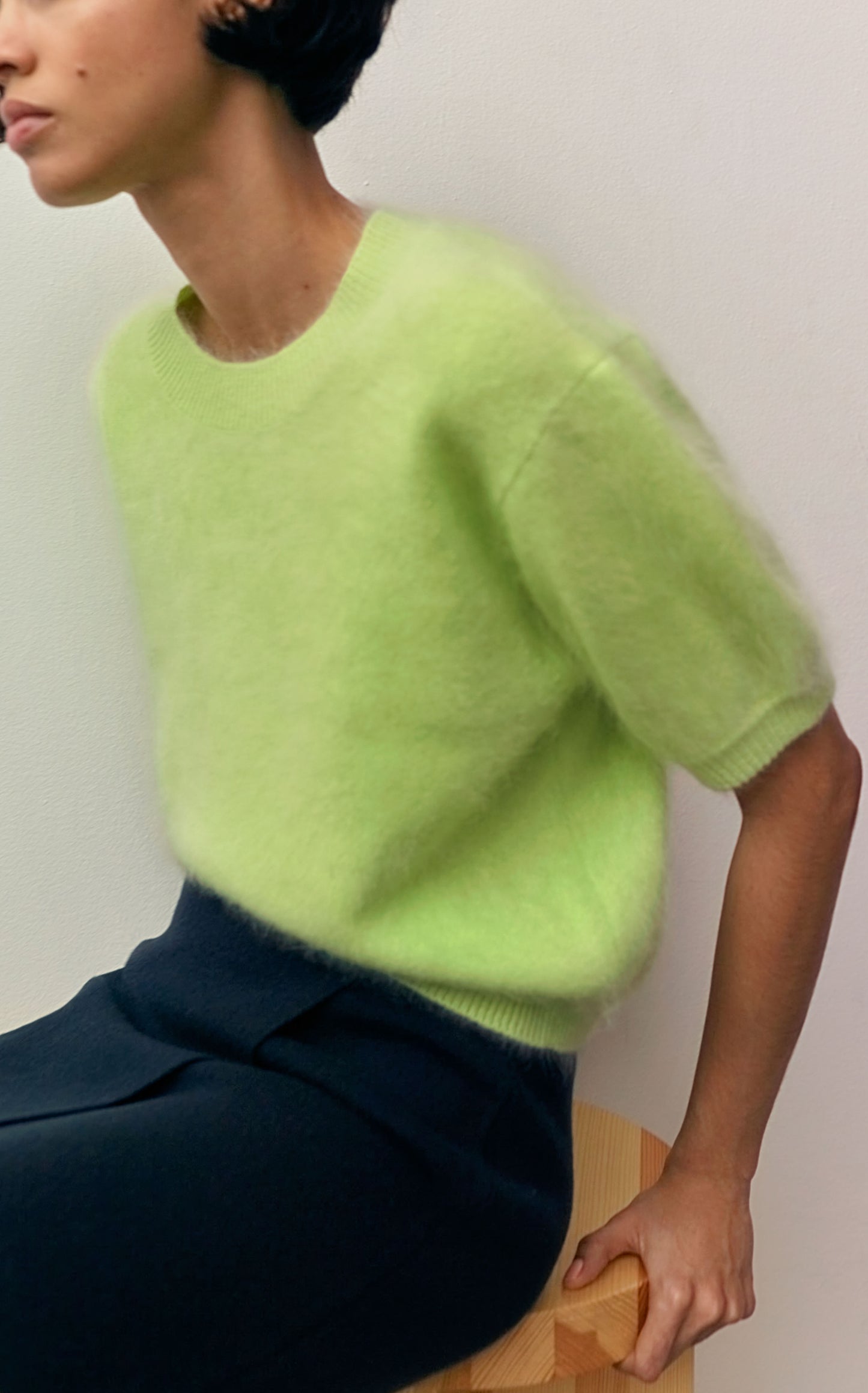 JOSETTE Skirt - Navy and Sand