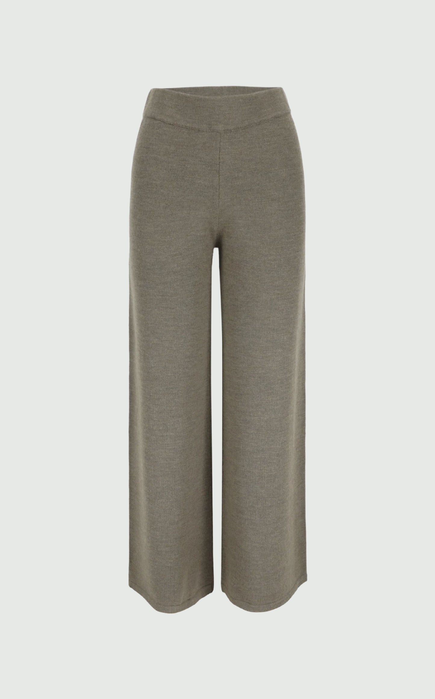 Knit Wide-Leg Pants