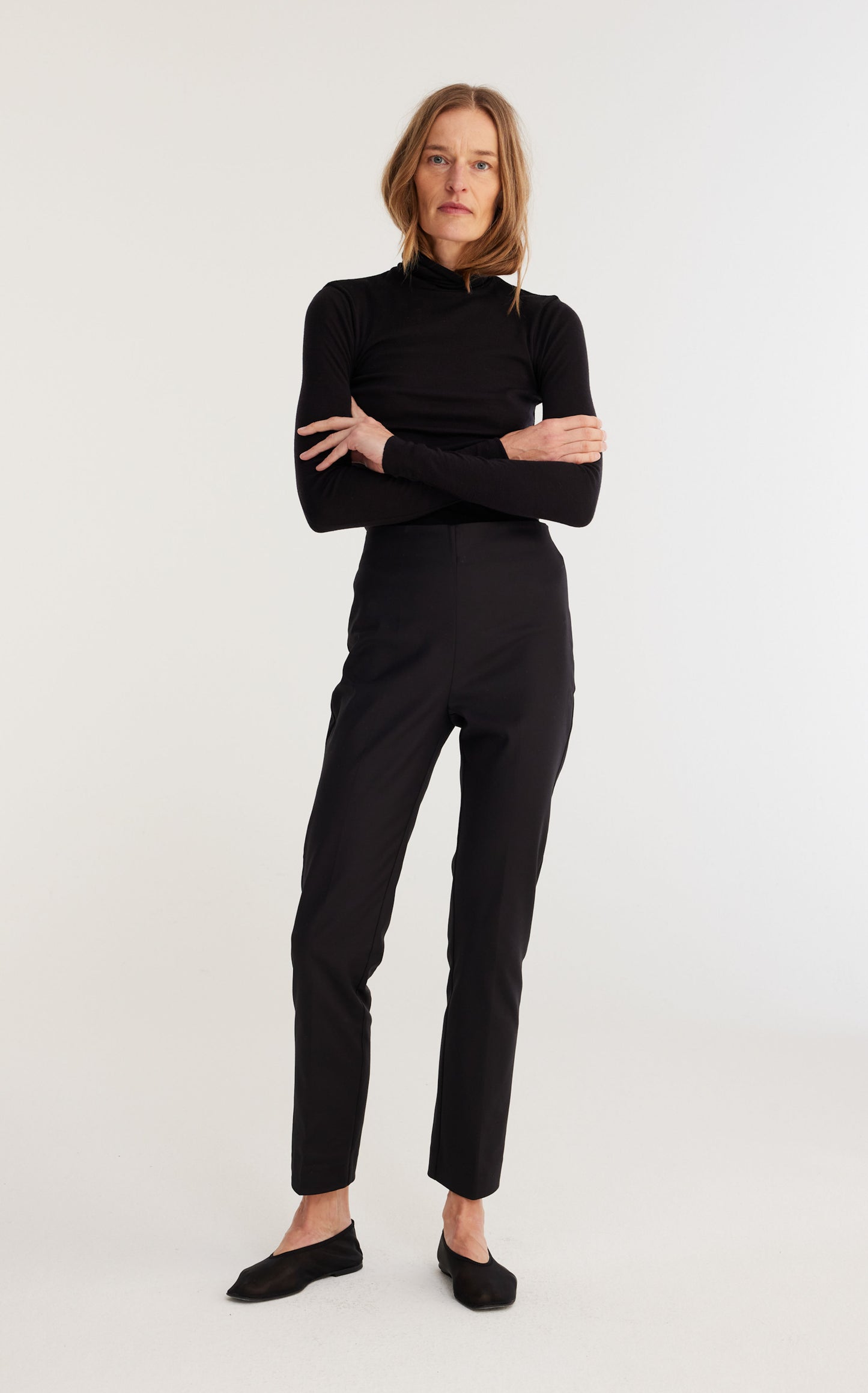 Cigarette Leg Trousers