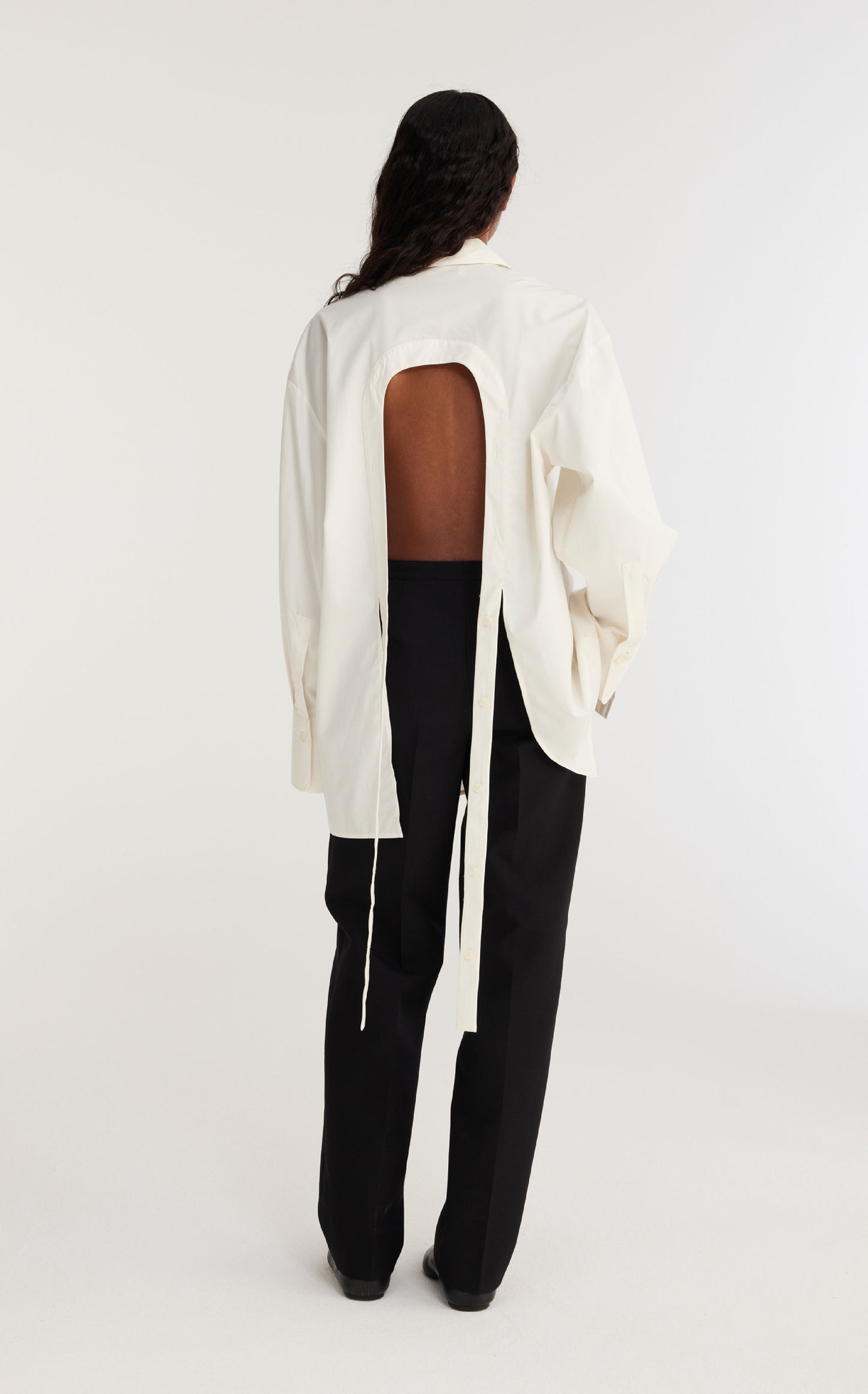 Open Back Shirt