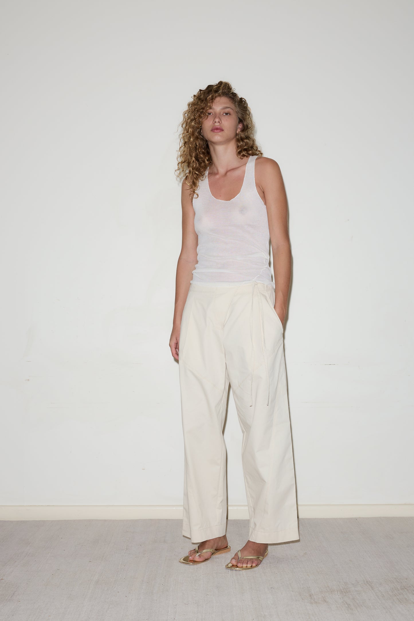 Flag TIE Pant - Off White