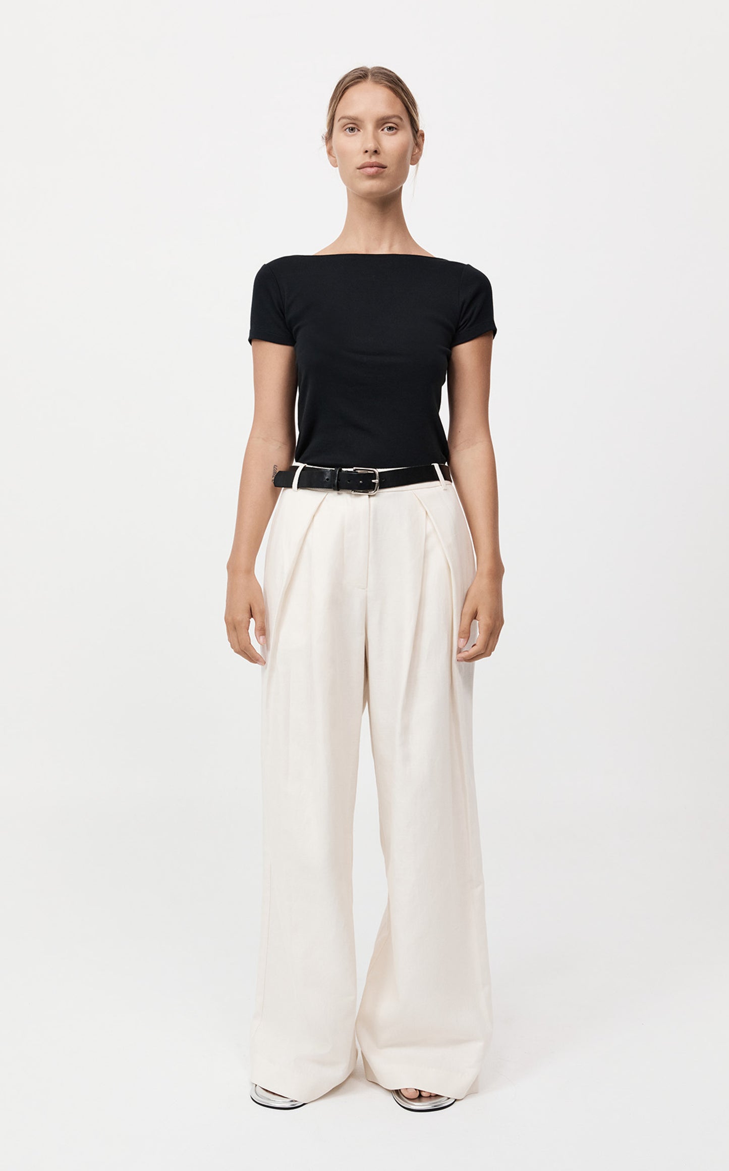 ORGANIC Cotton Ballet Top - Jet Black