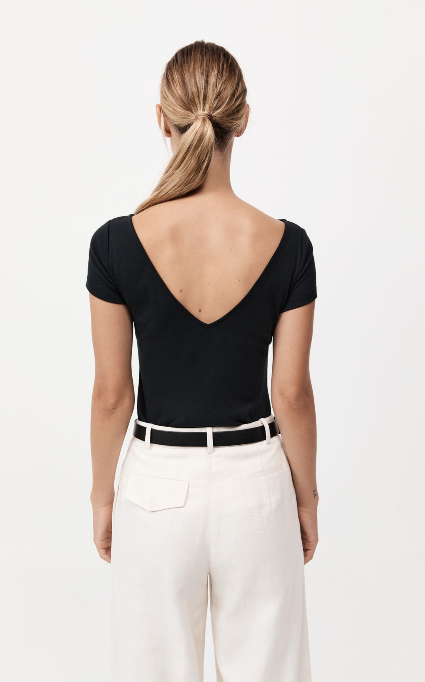 ORGANIC Cotton Ballet Top - Jet Black