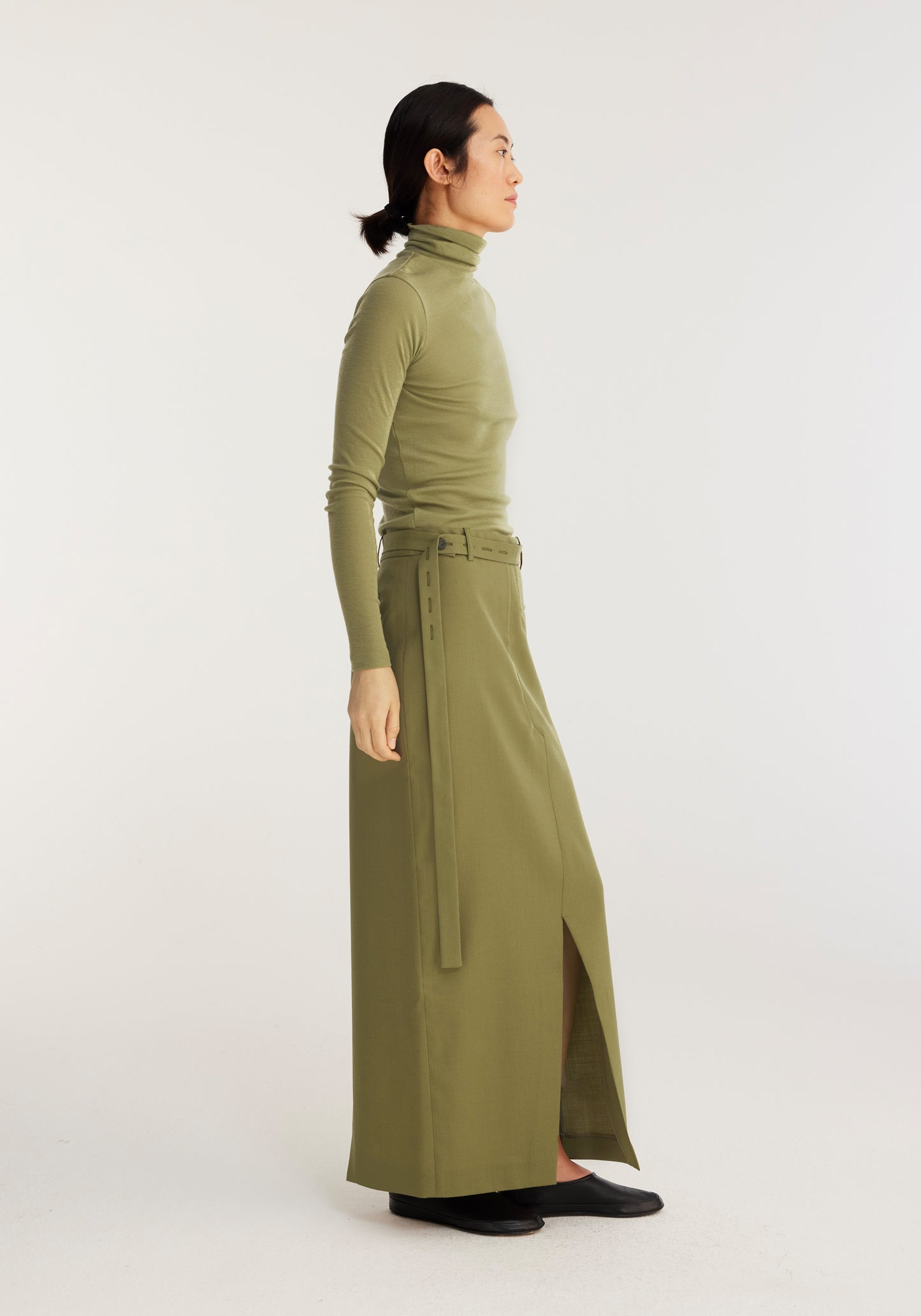 Reimagined Tailored Skirt