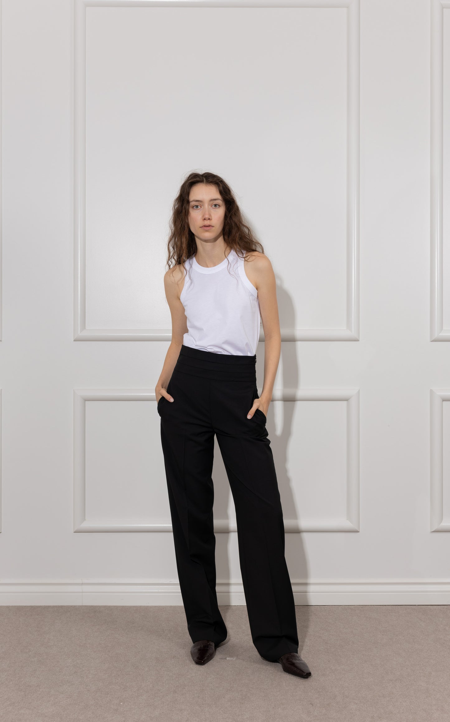 High-Waist CUMBERBAND Trouser