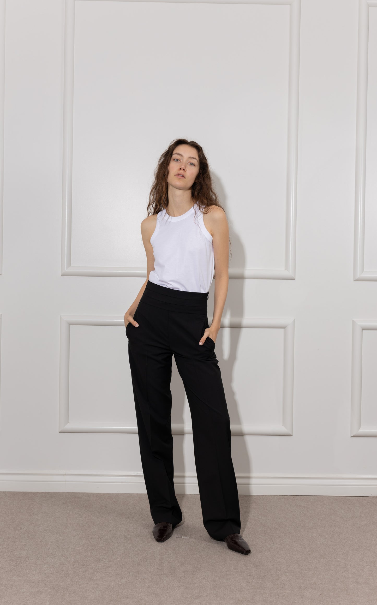 High-Waist CUMBERBAND Trouser