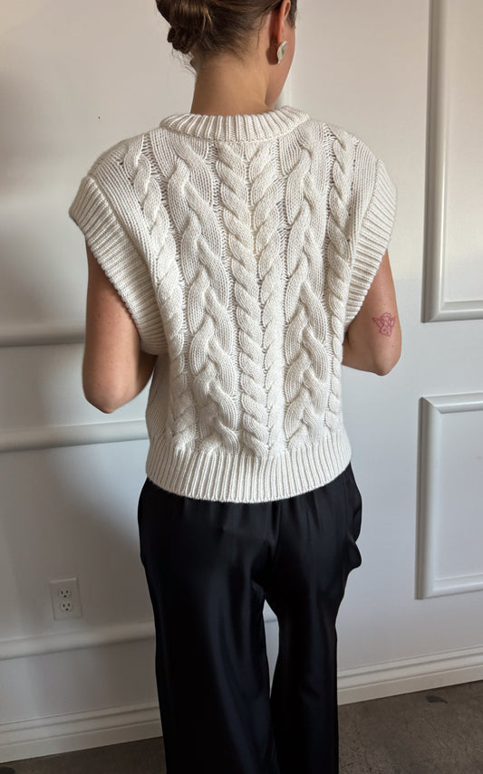 HAYLEY Vest - Cream