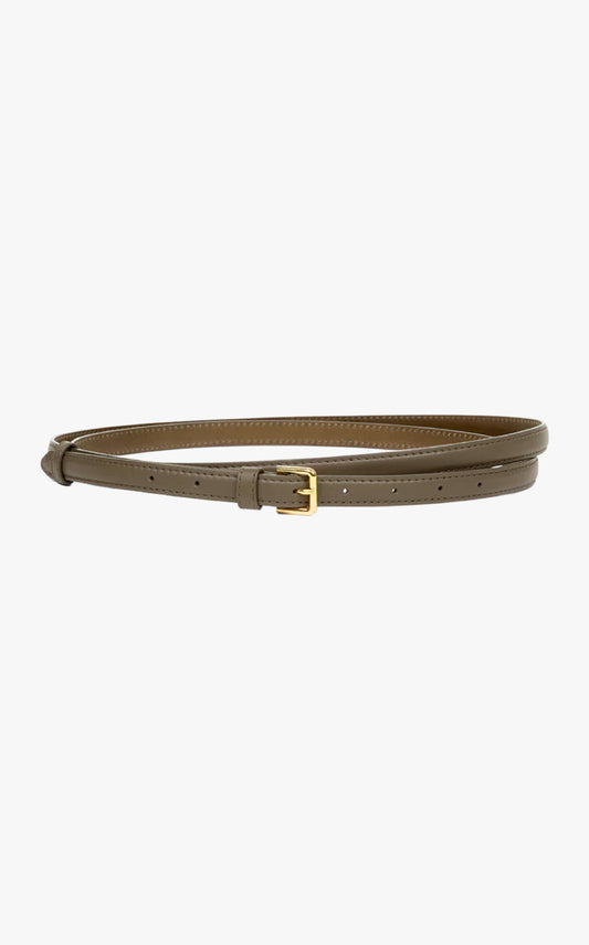 COLOMBINA Fine Double Belt - Smoke Moss