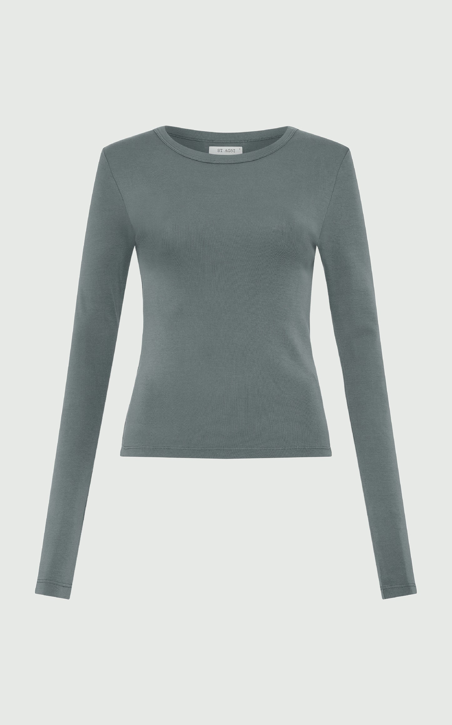 Balsam Green ORGANIC Cotton Long Sleeve Top