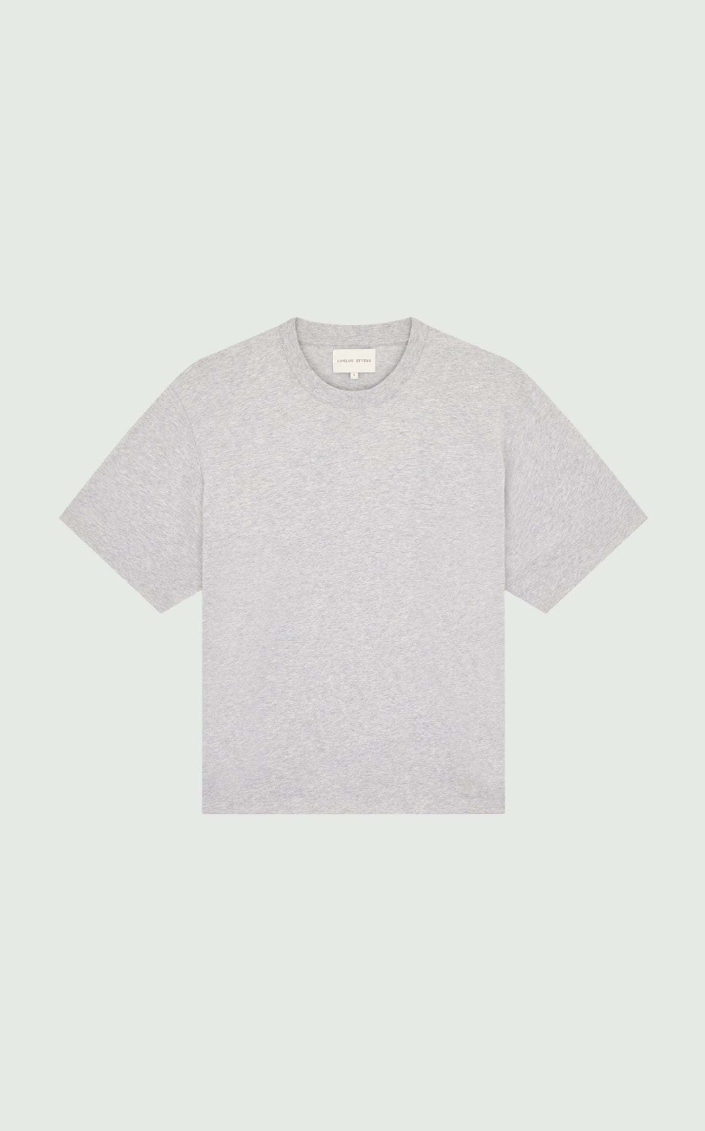 TELANTO Organic Cotton T-Shirt - Grey Melange