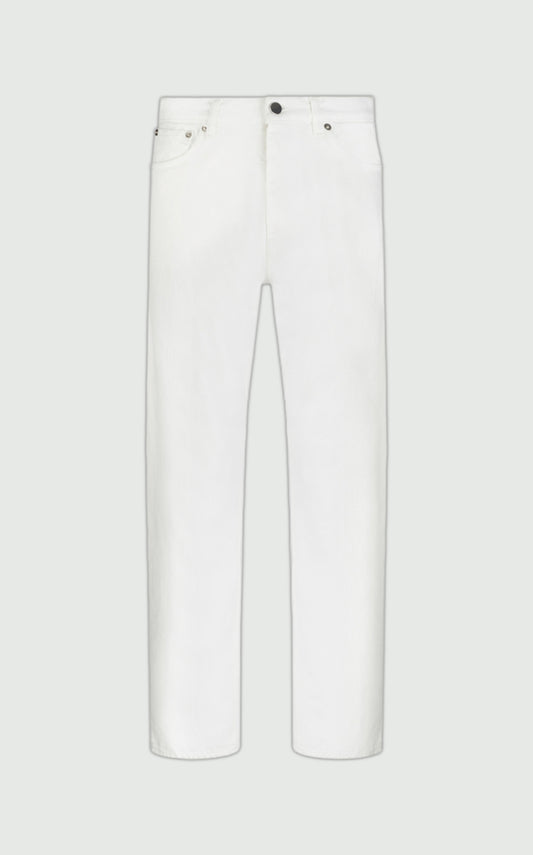 WULAR Straight Denim Pants - Ivory