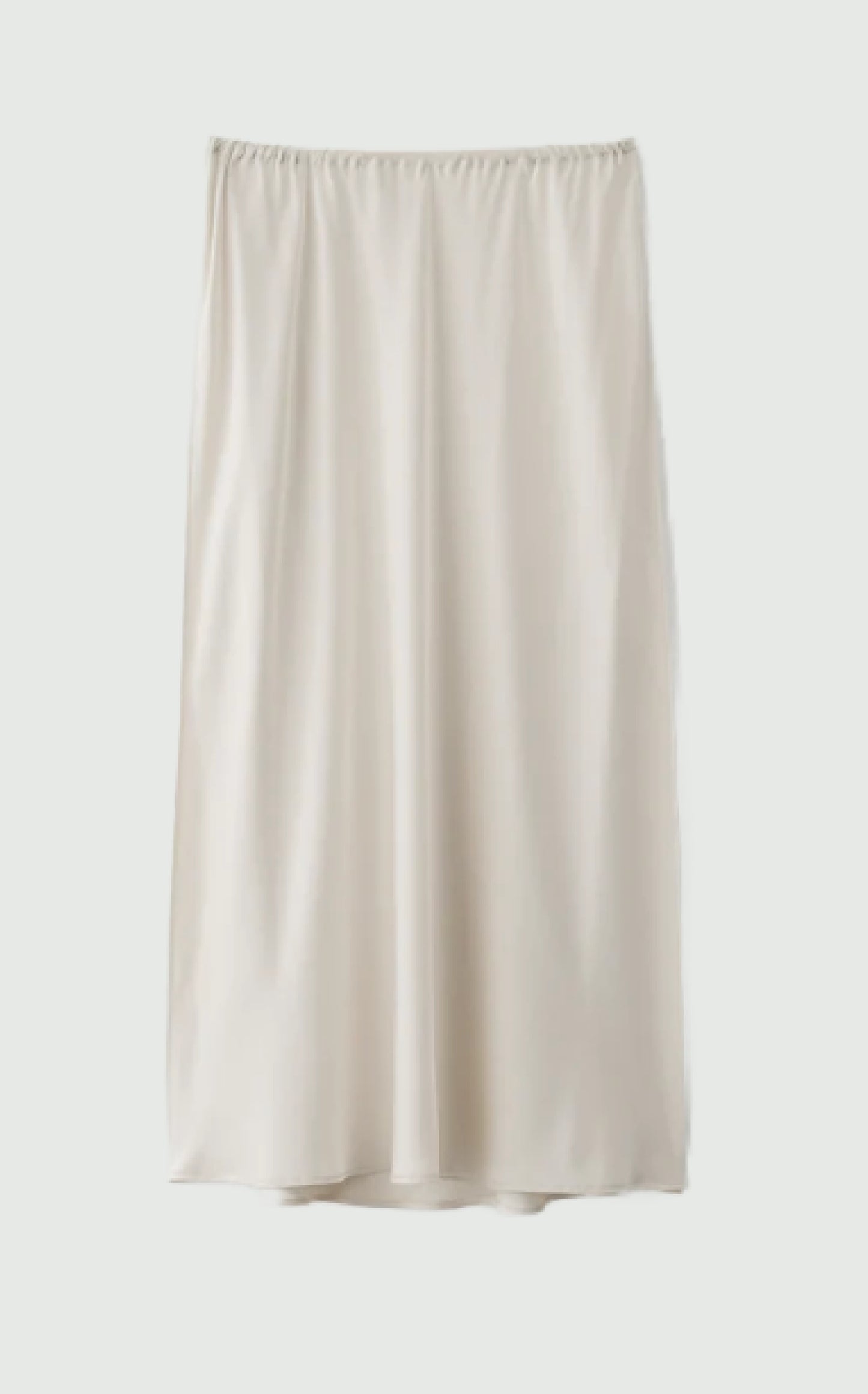 The MIDI Skirt - Champagne