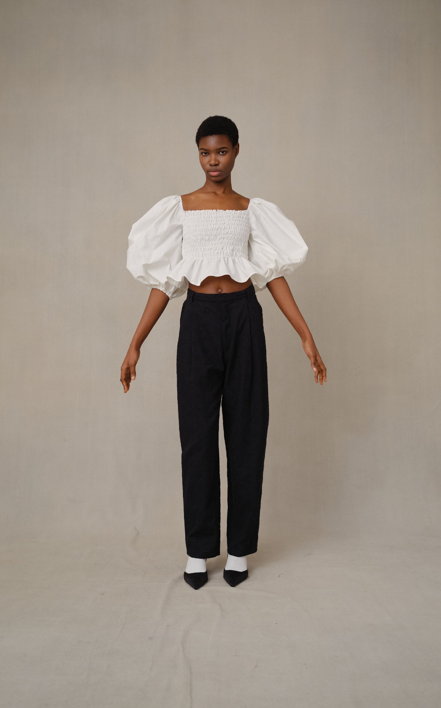Tania Embroidered Trousers